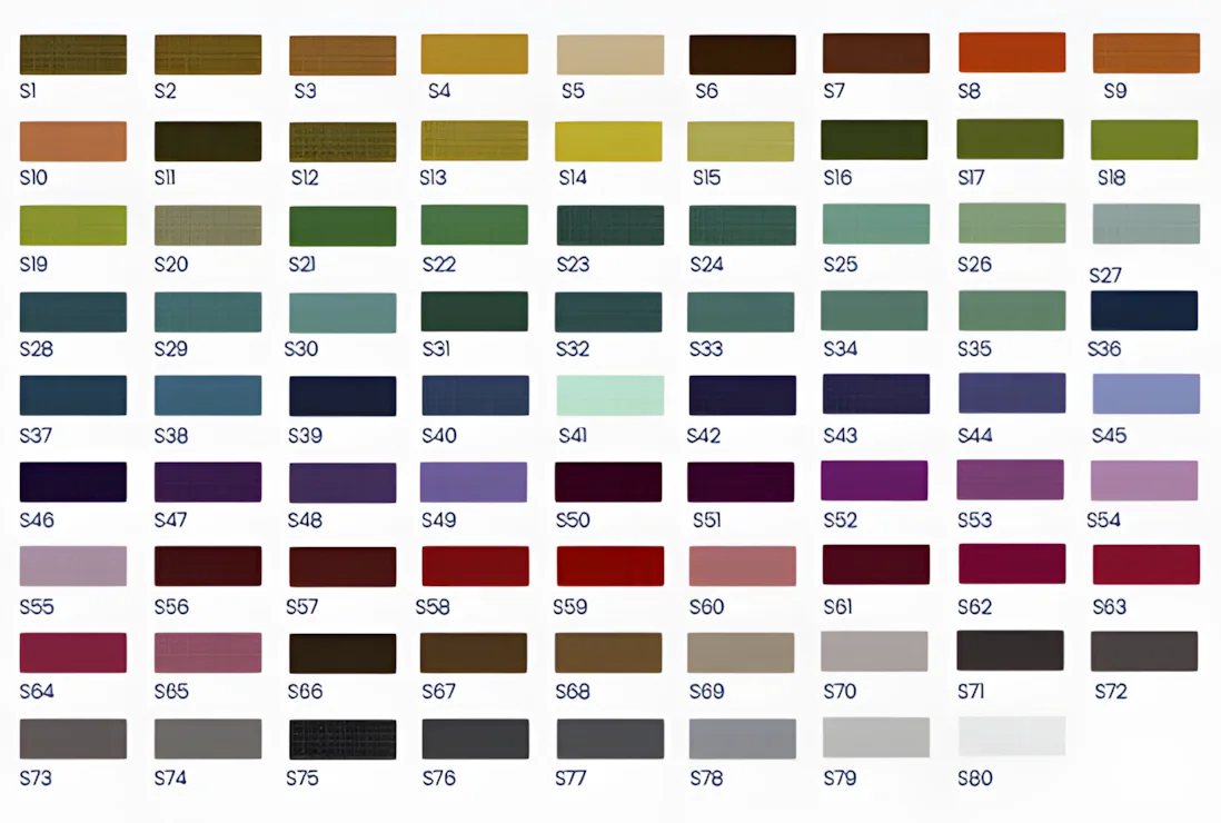 Colores modelo SuperScrape